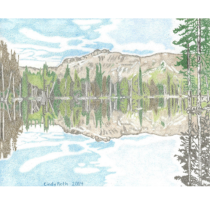 Moosehorn Lake, Hayden Mountains