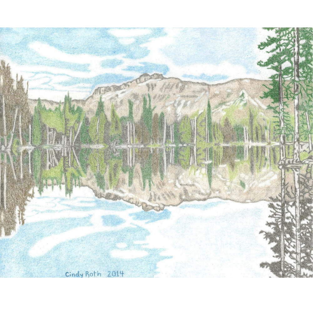 Moosehorn Lake, Hayden Mountains